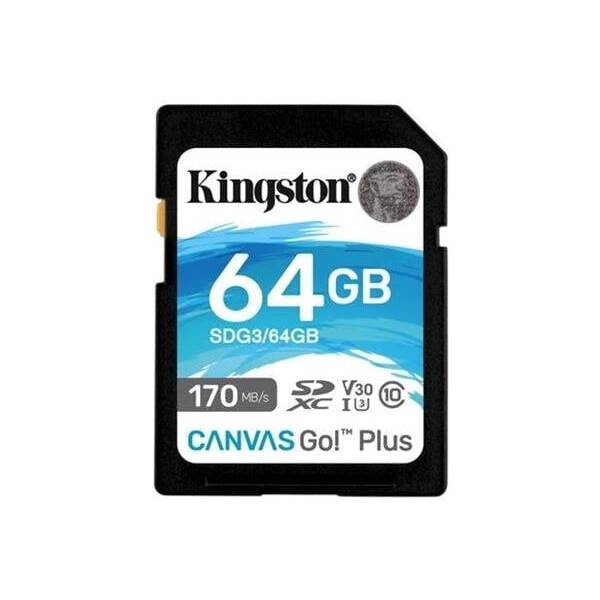 Kingston SDXC Class 10 64GB SDG3/64GB