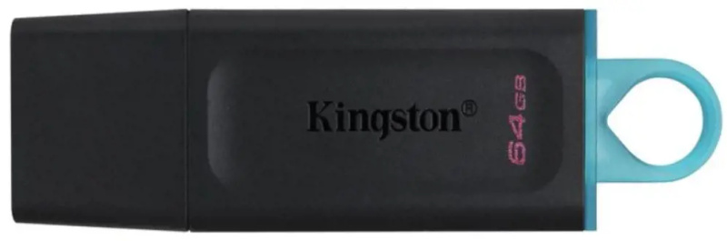 Kingston 64GB USB3.2 Gen 1 DataTraveler Exodia (Black + Teal)