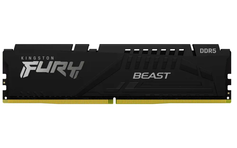 Kingston Fury Beast 8GB 5200MHz CL40 DDR5 DIMM Black kf552c40bb-8 Černá