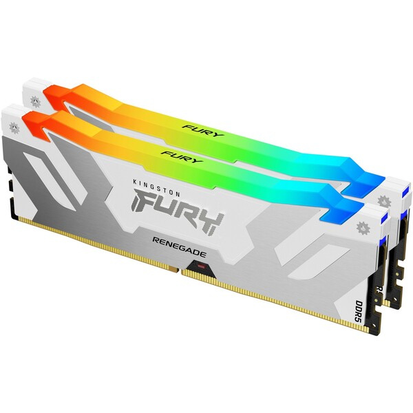 Kingston FURY Renegade DDR5 64GB 6400MHz CL32 2x32GB RGB Bílá Bílá