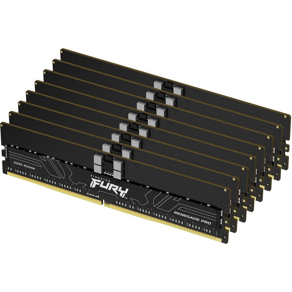 Kingston FURY Renegade Pro DDR5 128GB 5600MHz CL28 DIMM (8x16GB) EXPO/XMP (KF556R28RBEK8-128) Černá