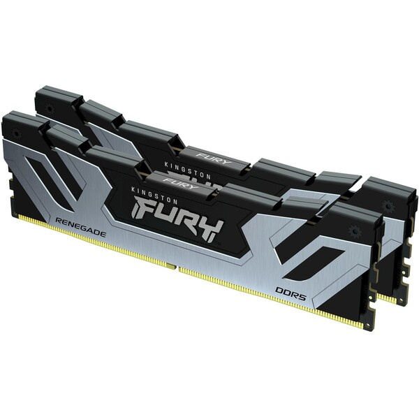 Kingston FURY Renegade Black DDR5 48GB 8400MHz CL40 CUDIMM (2x24GB) XMP (KF584CU40RSK2-48) Černá