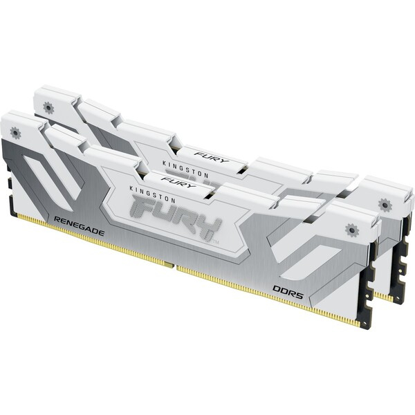 Kingston FURY Renegade White RGB DDR5 48GB 8400MHz CL40 CUDIMM (2x24GB) XMP (KF584CU40RWAK2-48) Bílá
