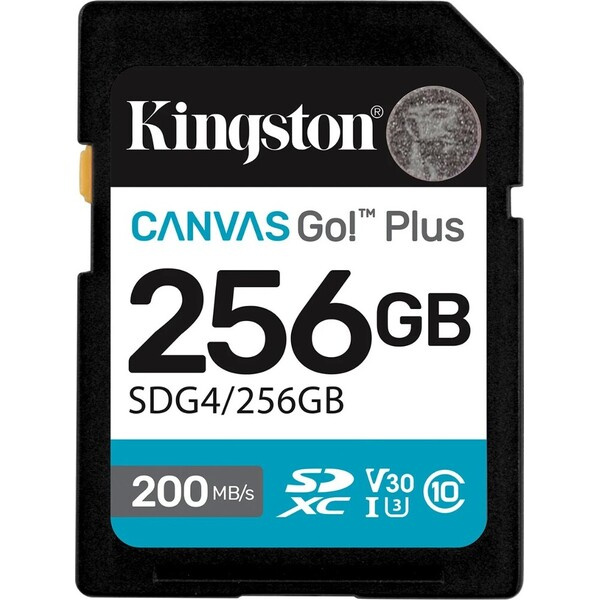 Kingston SDXC Class 10 256GB SDG4/256GB