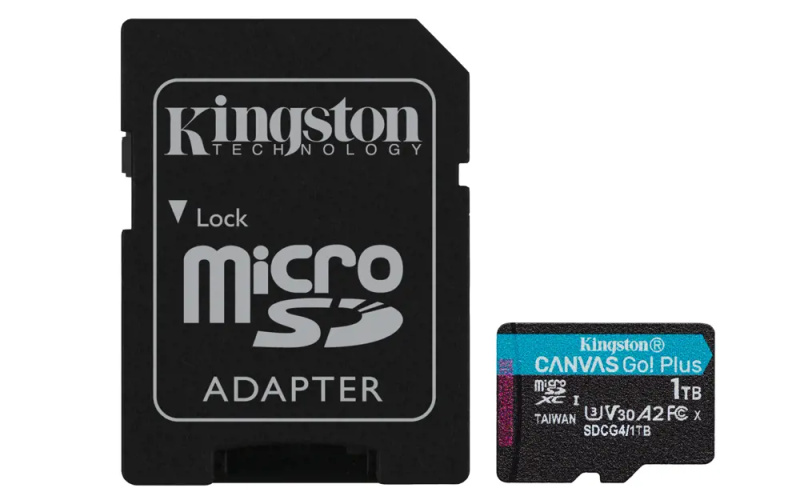 Kingston MicroSDXC 1TB Canvas Go Plus A2 SDCG4/1TB