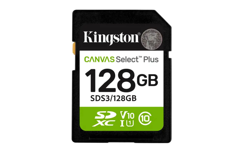 Kingston SDXC 128GB Canvas Select Plus SDS3/128GB