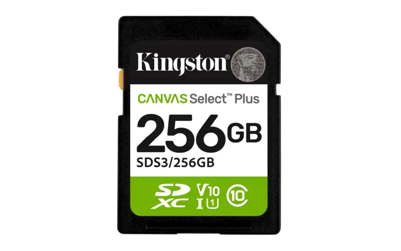 Kingston SD 256GB Canvas Select Plus SDS3/256GB