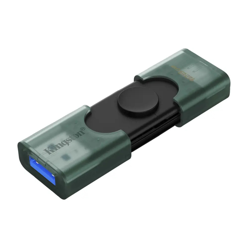 Kingston 128GB USB 3.2 Gen 1 DataTraveler Duo G2 DTDEG2/128GB Zelená