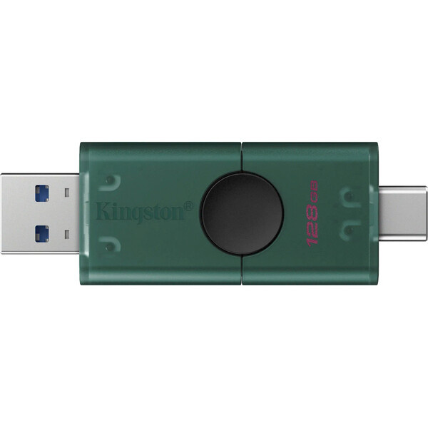 Kingston 128GB USB 3.2 Gen 1 DataTraveler Duo G2 DTDEG2/128GB Zelená