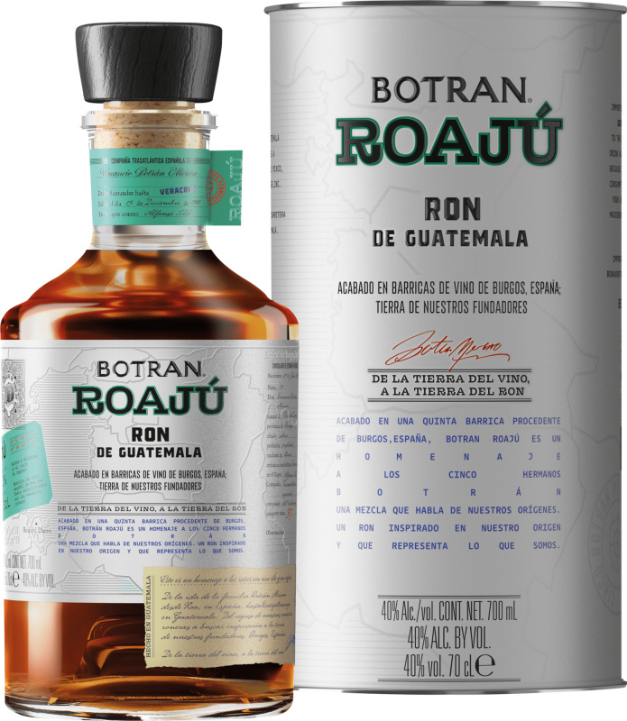 Botran Roajú Ron De Guatemala 40% 0,7l
