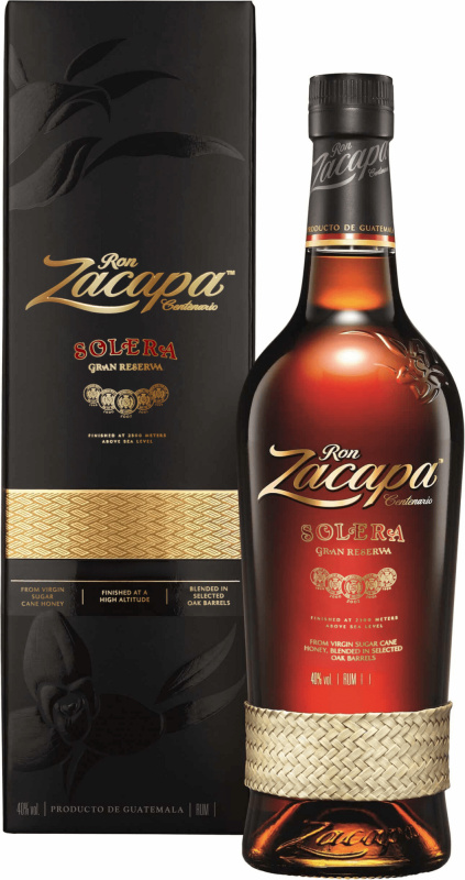Ron Zacapa Solera Gran Reserva 40% 1l (karton)