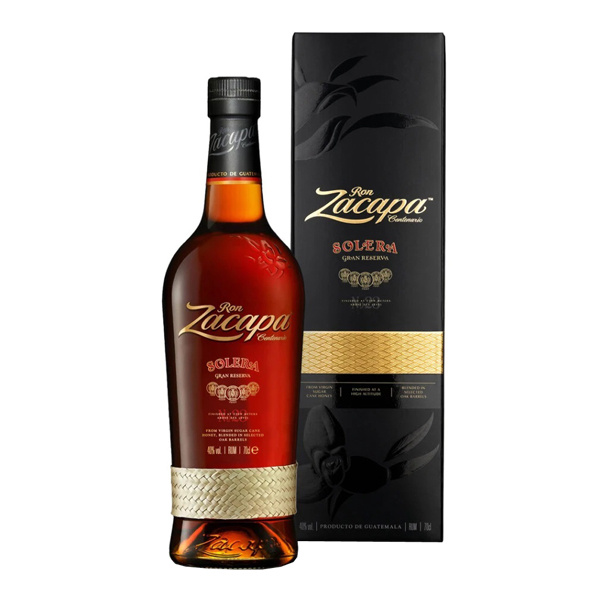 Ron Zacapa Solera Gran Reserva 40% 1l (karton)