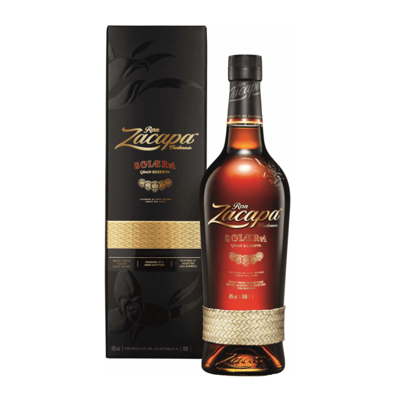 Ron Zacapa Solera Gran Reserva 40% 1l (karton)