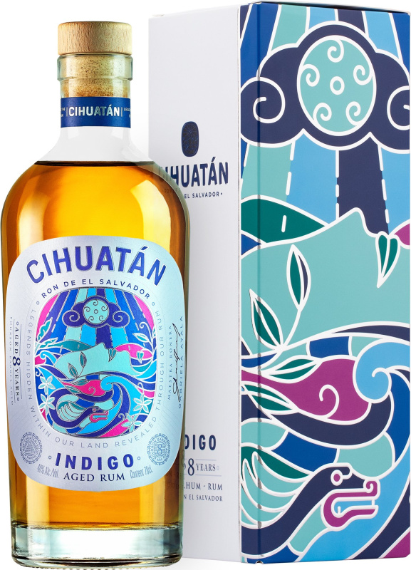 Cihuatán Indigo 8YO 40% 0,7l (karton)