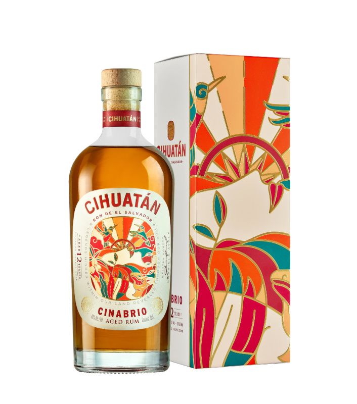 Cihuatán Cinabrio 12YO 40% 0,7l (karton)