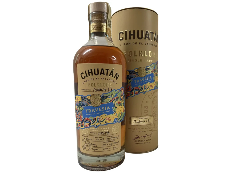 Cihuatan Folklore Travesía 16 letý - Svět nápojů 55,25% 0,7l