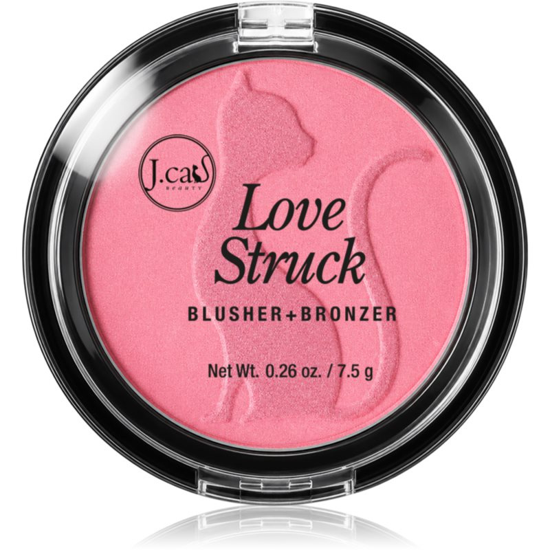 J.Cat Beauty Love Struck bronzer a tvářenka odstín 107 Lovey Dovey 7.5 g