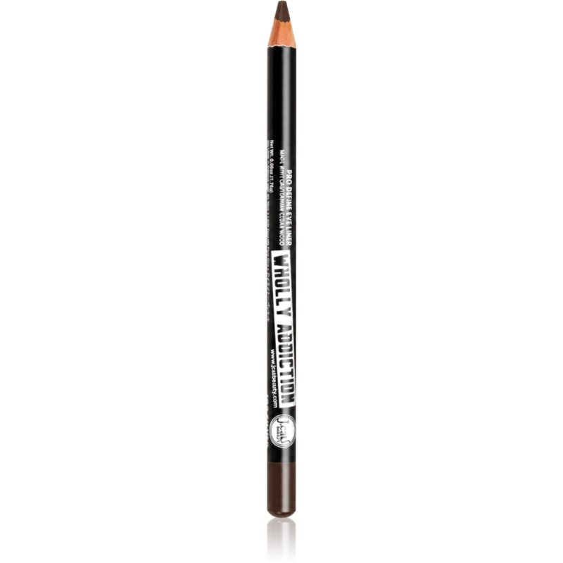 J.Cat Beauty Wholly Addiction dlouhotrvající oční linky odstín 108 Medium Brown 1.76 g