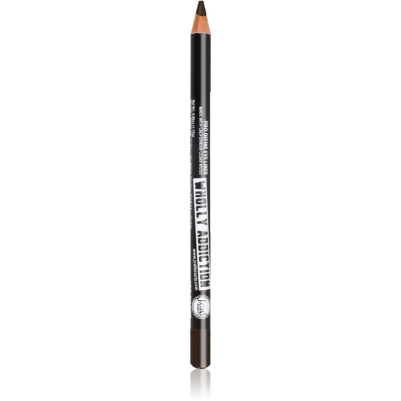 J.Cat Beauty Wholly Addiction dlouhotrvající oční linky odstín 117 Brown Black 1.76 g