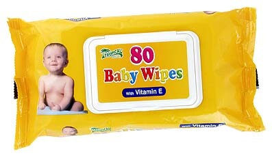 Baby Wipes Dětské vlhčené ubrousky s vitaminem E 80ks