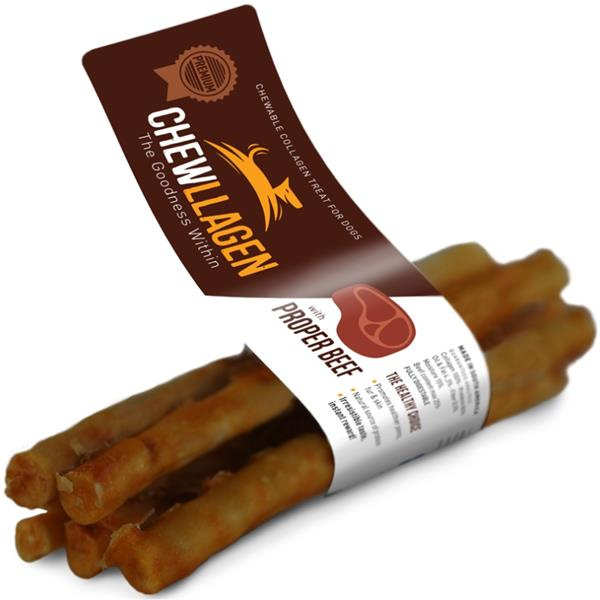 CHEWLLAGEN Hovězí tyčinky 12 cm 5 ks