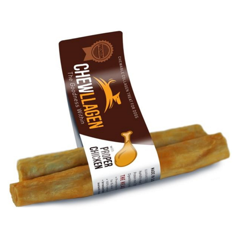 CHEWLLAGEN Kuřecí rolky 12 cm 2 kusy