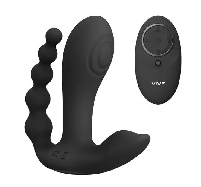 VIVE Vibrátor do kalhotek Kata - černý
