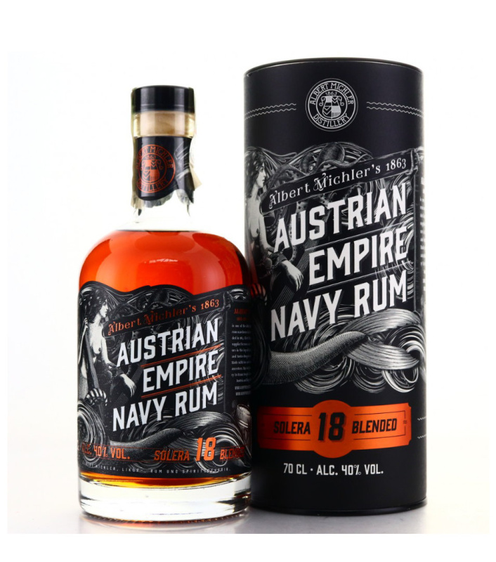 Austrian Empire Navy Solera 18 40% 0,7l (tuba)