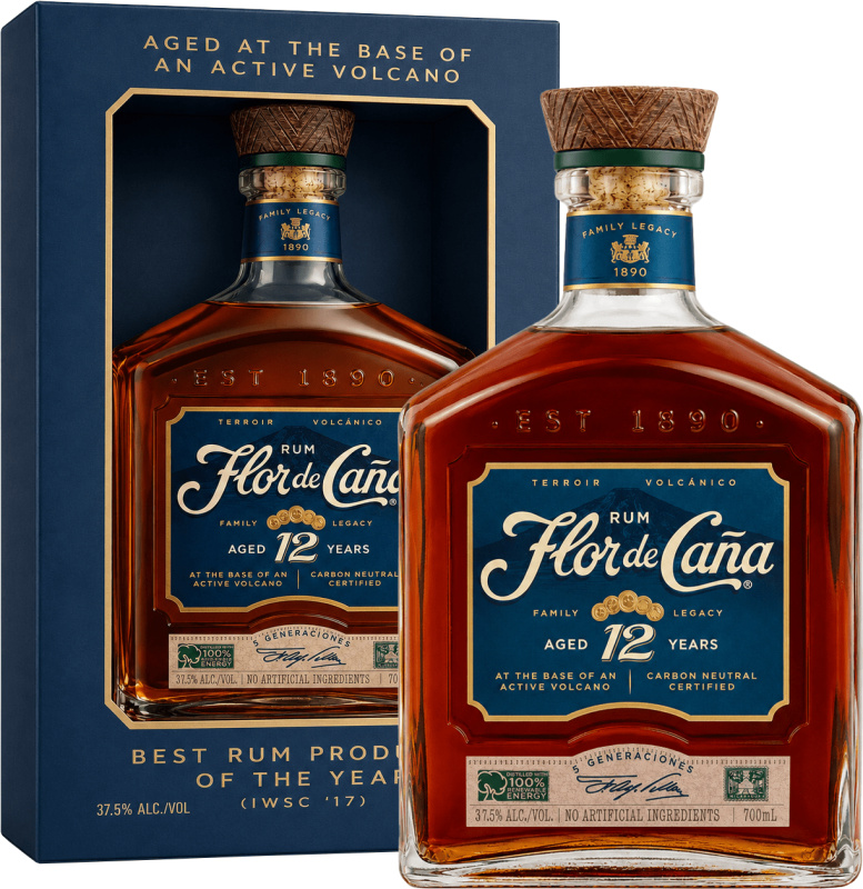 Flor De Caňa Centenario 12 40% 0,7l (karton)