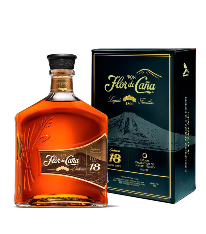 Flor de Caňa 18 yo 0,7 l