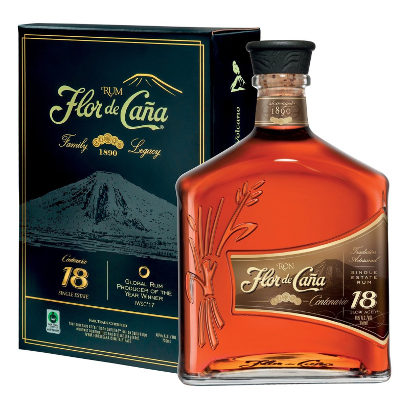 Flor de Caňa 18 yo 0,7 l
