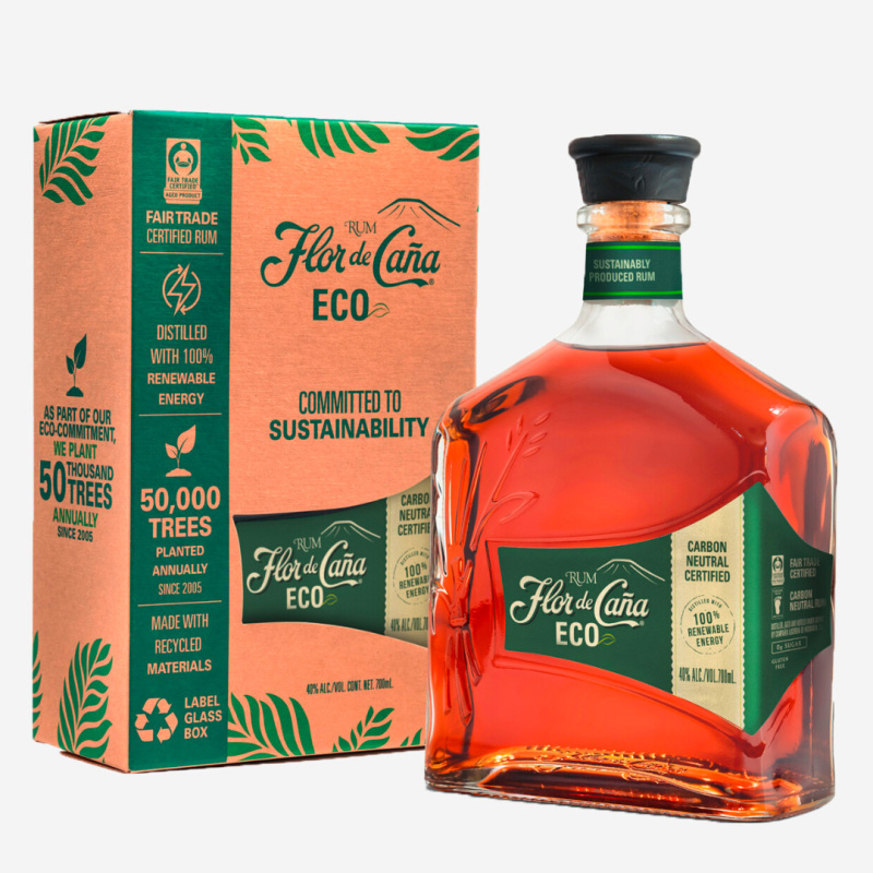 Flor de Caňa Eco 15 yo 40 % 0,7 l