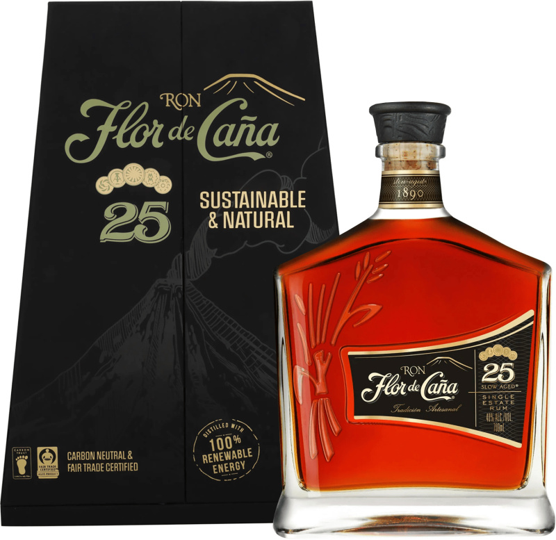 Flor de Caňa 25 yo 40 % 0,7 l