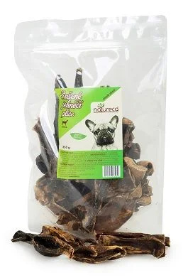 NATURECA pochoutka Jehněčí plíce sušené  250g