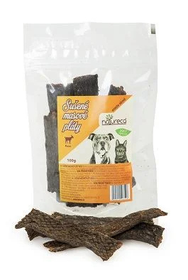 NATURECA pochoutka Masové pláty Koza  100g