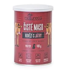 NATURECA konz. hovězí s játry pro psy  800g