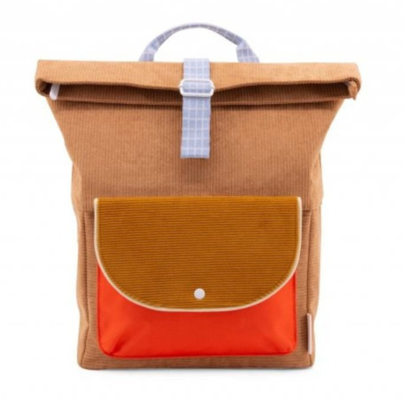 STICKY LEMON Velký batoh Corduroy farmhouse - harvest moon