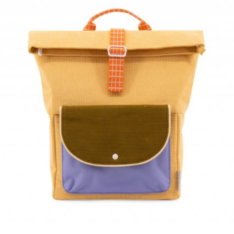 STICKY LEMON Velký batoh Corduroy farmhouse - pear jam