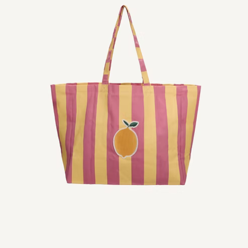 THE STICKY SIS CLUB STICKY LEMON Taška shopper - lemon tree + rosebay