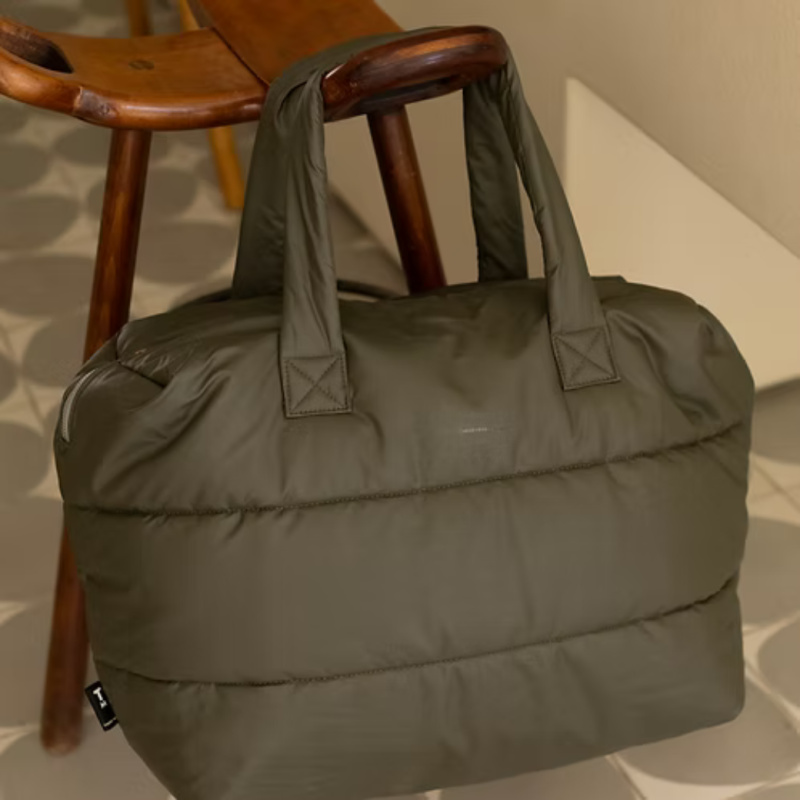 TINNE+MIA Taška Puffy Clode - olive night