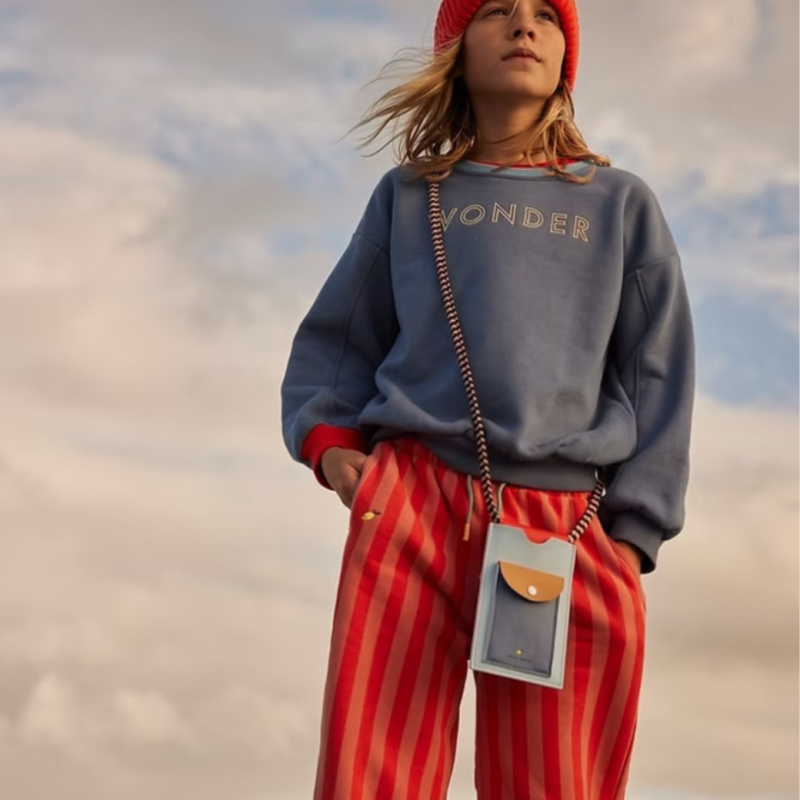 STICKY LEMON Tepláky wonders - coral pink + red hat Velikost: 110-116