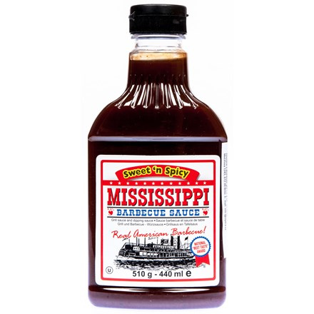 MISSISSIPPI BBQ omáčka Sweet / Spicy 510 g