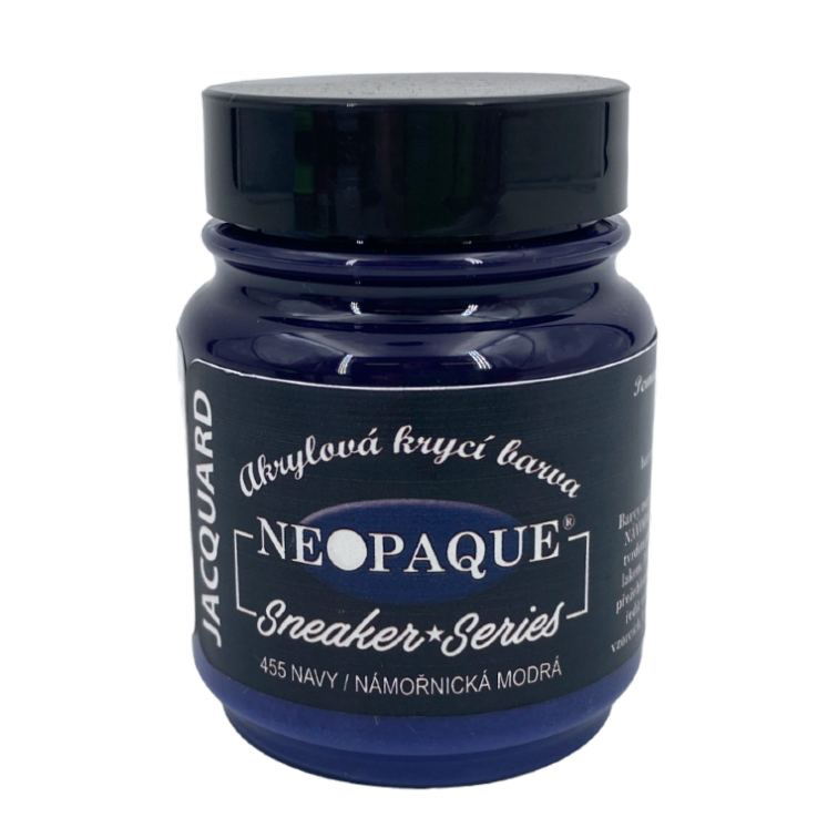 Nemetalická krycí barva Neopaque 455 námořnická modrá Sneaker Series