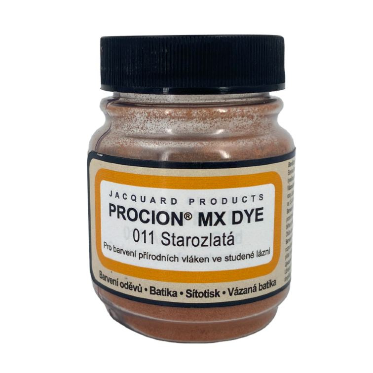 Reaktivní barvy na batikování Procion MX 19g starozlatá 011