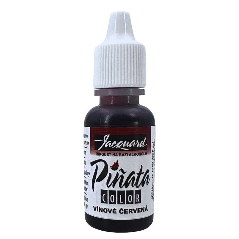 Alkoholový inkoust Jacquard 14ml vínově červená