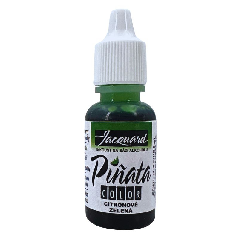 Alkoholový inkoust Jacquard 14ml citrónově zelená