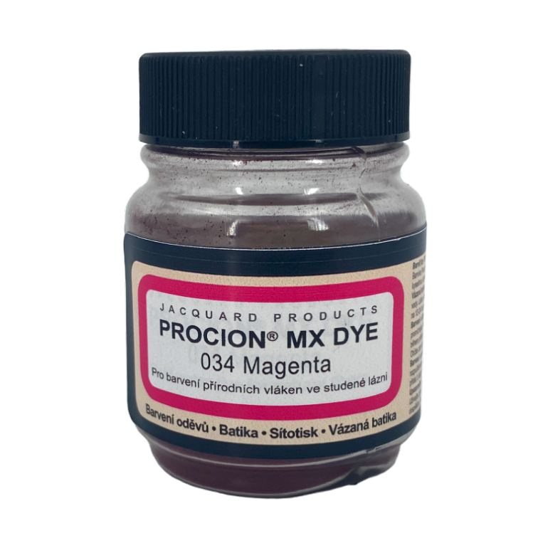 Reaktivní barvy na batikování Procion MX 19g magenta 034