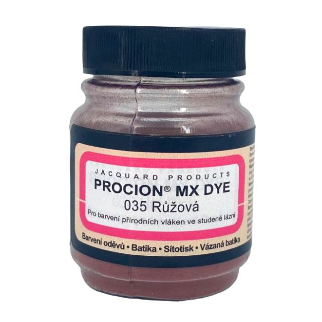 Reaktivní barvy na batikování Procion MX 19g teplá růžová 035