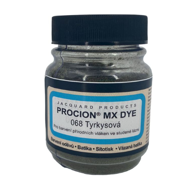 Reaktivní barvy na batikování Procion MX 19g tyrkysová 068