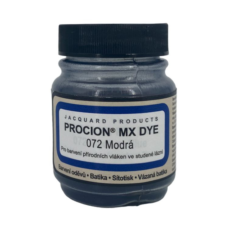 Reaktivní barvy na batikování Procion MX 19g modrá 072